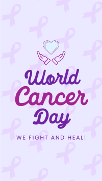 Worldwide Cancer Fight Facebook story Image Preview