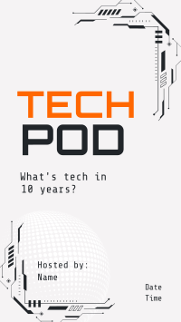 Technology Podcast Session Instagram Story Design