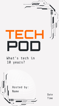 Technology Podcast Session Instagram story Image Preview
