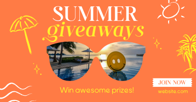 Summer Treat Giveaways Facebook ad Image Preview