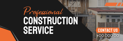 Quality Construction Work Twitter header (cover) Image Preview
