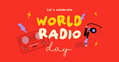 World Radio Day Facebook ad Image Preview