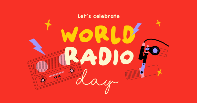 World Radio Day Facebook Ad Image Preview