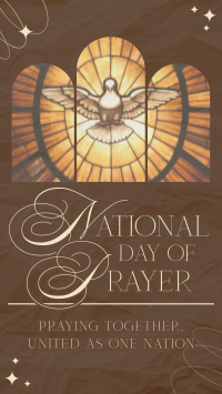 Elegant Day of Prayer Instagram story Image Preview