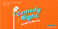 Stand Up Comedy Twitter post Image Preview