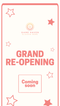 Business Opening Instagram story Image Preview