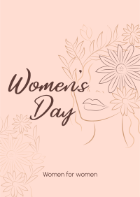  Aesthetic Women's Day Poster Image Preview