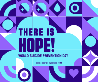 Hope Suicide Prevention Facebook Post Design
