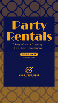 Party Tiles Abstract Instagram Story Design