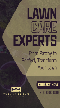 Lawn Care Experts TikTok Video Image Preview