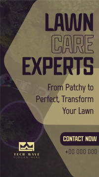 Lawn Care Experts TikTok Video Image Preview