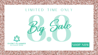 Glittering Sale Facebook event cover Image Preview