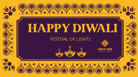 Diwali Festival Facebook Event Cover Design