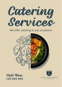 Food Catering Services Flyer Design