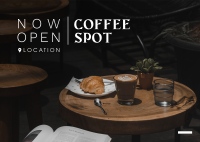 Coffee Spot Postcard Image Preview
