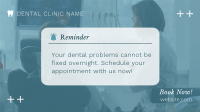 Dental Appointment Reminder Video Preview