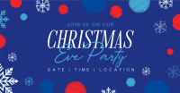 Christmas Eve Party Facebook Ad Design