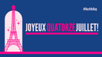 Quatorze Juillet Facebook Event Cover Design