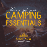 Camping Gear Essentials Instagram Post Image Preview