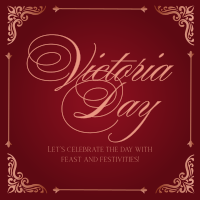 Victoria Day Greeting Instagram Post Design
