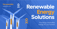 Renewable Energy Solutions Facebook Ad Design