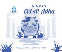 Eid Al Adha Cow Facebook post Image Preview