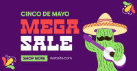 Party Cactus Sale Facebook ad Image Preview