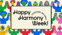 Harmony People Week Facebook Event Cover Design