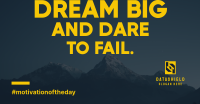 Dream Big Motivation Facebook ad Image Preview