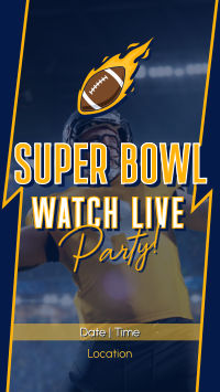 Super Bowl Live Facebook story Image Preview