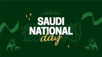 Saudi National Day Facebook Event Cover Design