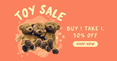 Stuffed Toys Facebook ad Image Preview