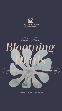 Fresh Flower Deals Facebook Story Design