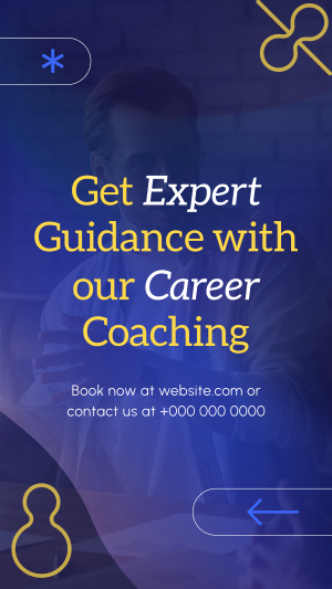 Modern Career Coaching Facebook story Image Preview