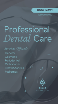 Professional Dental Care Services Instagram reel Image Preview