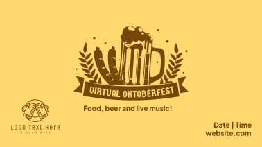 Virtual Oktoberfest Facebook event cover