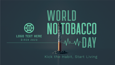 No Tobacco Day Facebook event cover Image Preview
