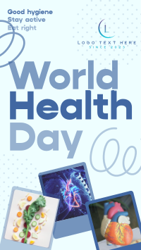 Retro World Health Day Instagram story Image Preview