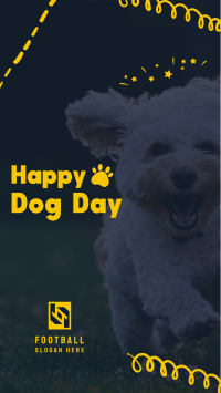 Happy Dog Day Instagram Story Design