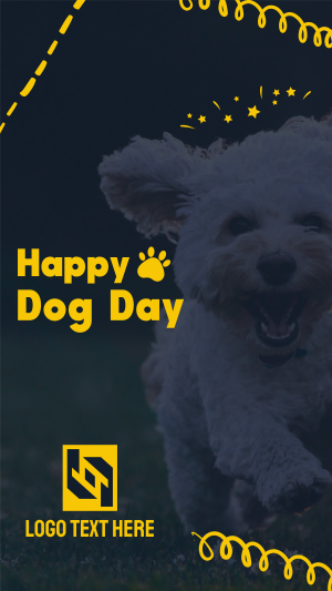 Happy Dog Day Instagram story