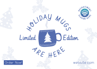 Holiday Mug Postcard Image Preview