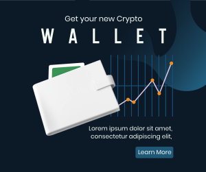 Get Crypto Wallet  Facebook post