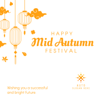 Mid Autumn Festival Lanterns Instagram post Image Preview