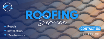 Modern Roofing Facebook cover Image Preview