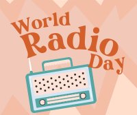 Radio Day Celebration Facebook Post Design