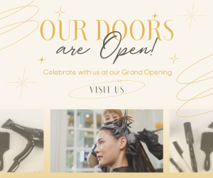 Grand Opening Salon Facebook post Image Preview