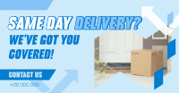 Courier Delivery Services Facebook ad Image Preview