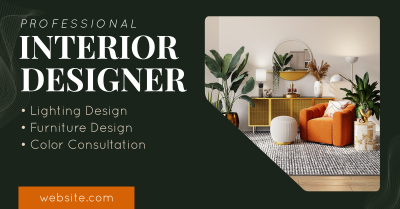 Professional Interior Designer Facebook ad Image Preview