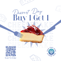 Cheesy Cheesecake Instagram post Image Preview