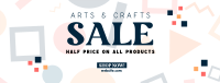 Art Supply Clearance Facebook cover Image Preview